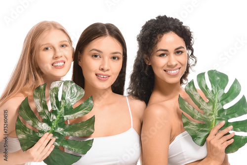 Beautiful young women with ...