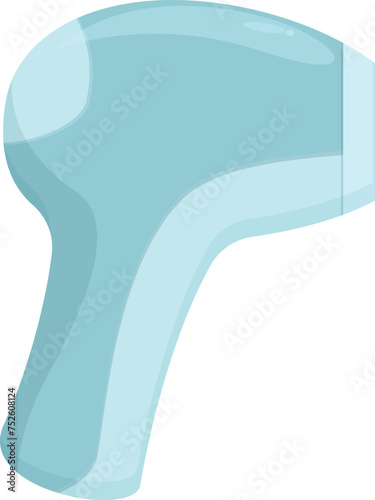Machine photo epilator icon cartoon vector. Treatment skincare. Cosmetic salon