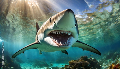 Shark underwater © Ümit