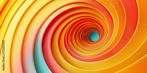 Vibrant swirl of colors in a seamless abstract pattern