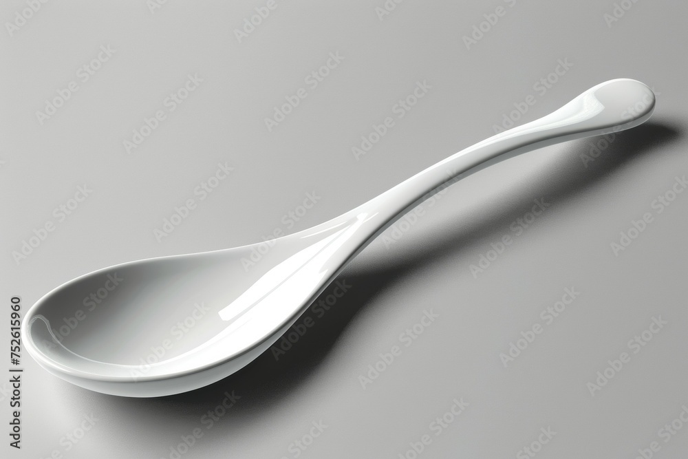 New spoon. Background with selective focus and copy space New spoon. Background with selective focus and copy space