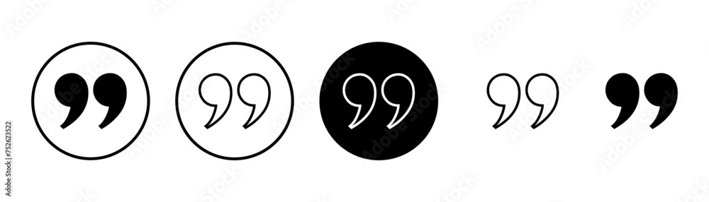 Quote icon vector isolated on white background. Quote sign icon. Quotation mark symbol. Quote icon vector isolated on white background. Quote sign icon. Quotation mark symbol.