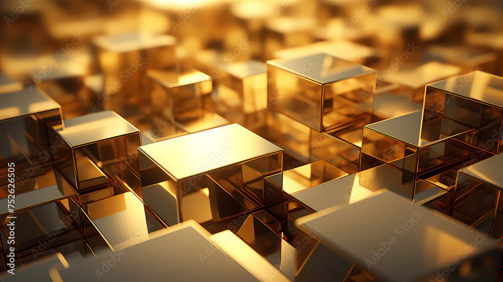 Background with squares of different sizes Background with squares of different sizes
