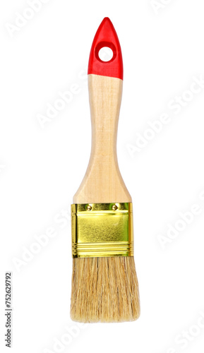 Wooden paint brush