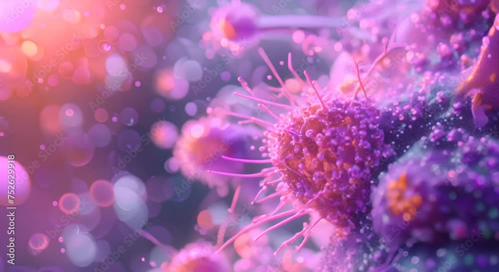 The complex beauty of the immune response at a cellular level The complex beauty of the immune response at a cellular level