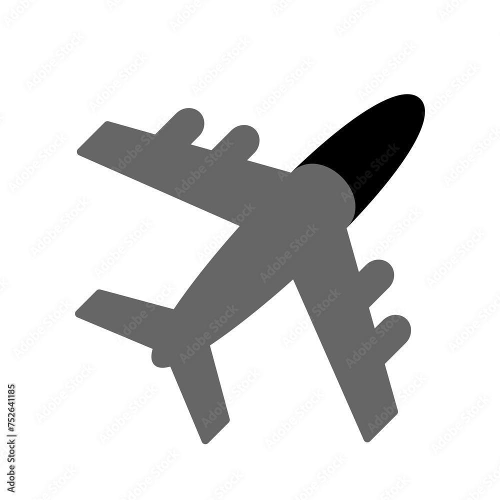Obraz premium Plane icon PNG