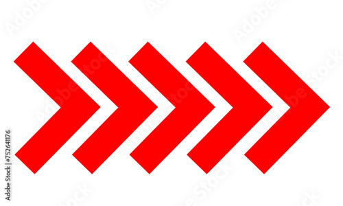 arrow road sign colorful