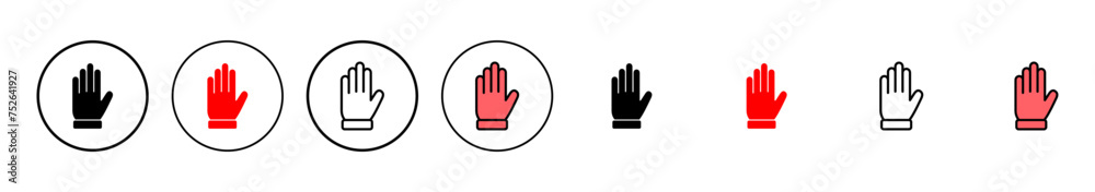 Hand icon vector illustration. hand sign and symbol. hand gesture Hand icon vector illustration. hand sign and symbol. hand gesture