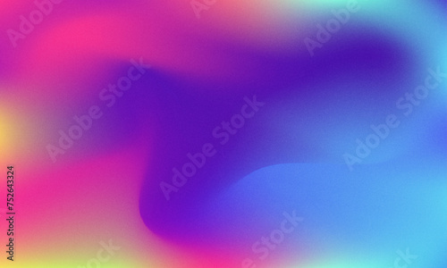 4k Abstract Vibrant Gradient Noise Effect background. Saturated Colors Smear Noisy