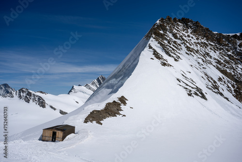 Mönchsjochhütte in Switzerland