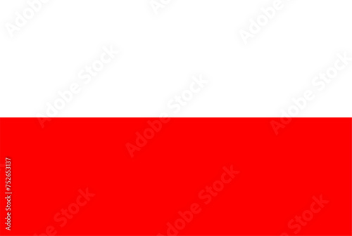 flag of poland countri europa continent photo