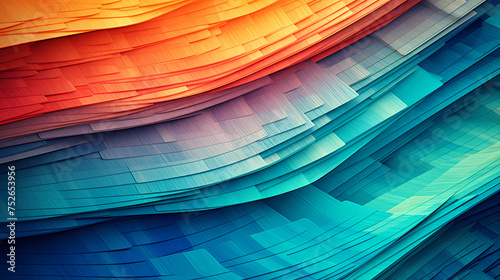 Colorful abstract retro wallpaper background design