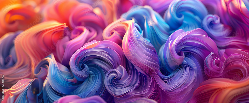 a colorful abstract background filled with swirls of colors