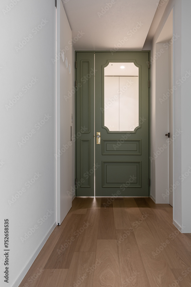 Fototapeta premium entrance hall with a modorn interior