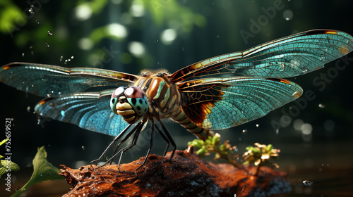 Dragonflies Masters of Aerial © avivmuzi