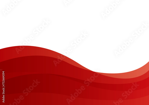 波型のオブジェクトを重ねた背景素材