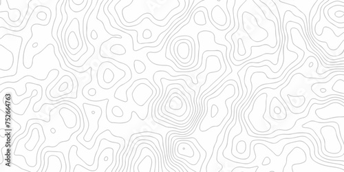Lines Topographic contour lines vector map seamless pattern. Geographic mountain relief. Abstract lines background. Contour maps. Vector illustration, Topo contour map design.