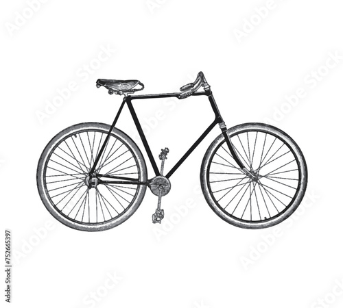 bicycle isolated