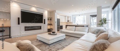 Luxury Canadian House Completely Renovated, Furnished and Staged with Basement, Deck, Backyard and Garage for Sale