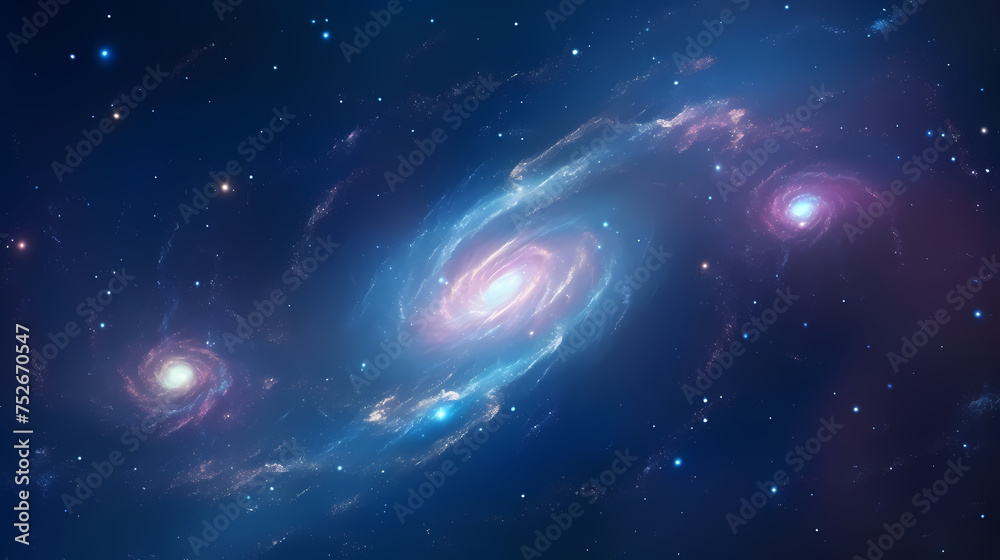 Holographic quantum vortex, shimmering particles spiraling through three-dimensional blue space Holographic quantum vortex, shimmering particles spiraling through three-dimensional blue space