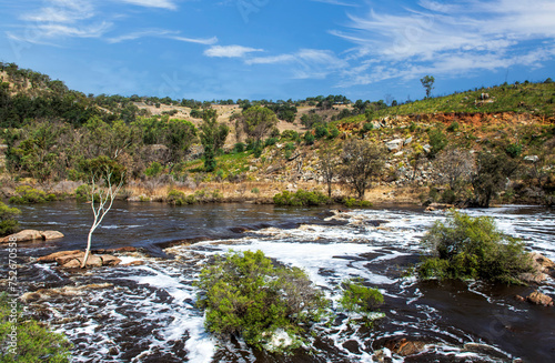Obraz na płótnie Moore River is a river in the Wheatbelt region of Western Australia w salonie