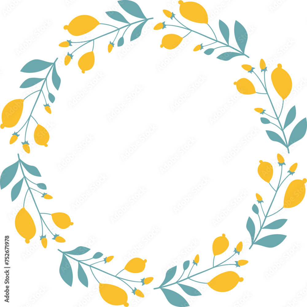 Circle Flower Plant Vector