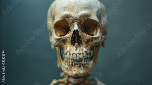 Human Skeleton System Bone Joints Anatomy photo