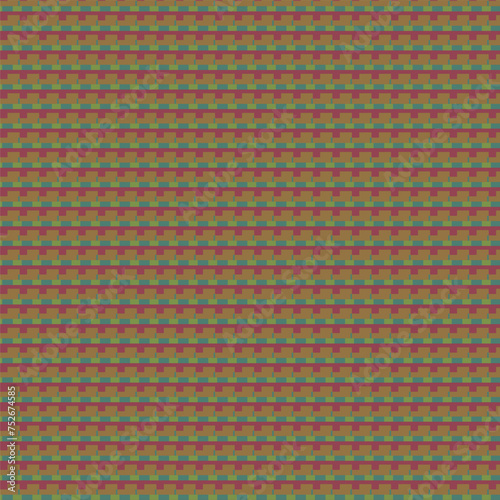 Pattern, Background, Fabric Texture: Red, Green, Olive Green, Brown for Fabric, Wallpaper, etc.