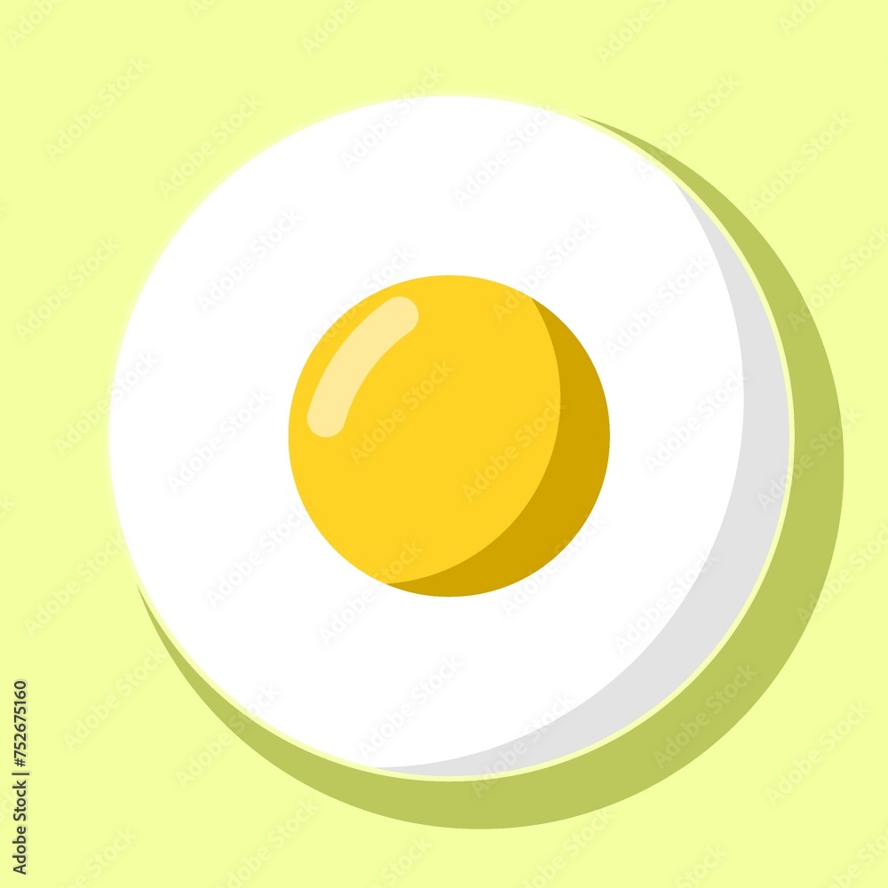 fried egg illustration fried egg illustration
