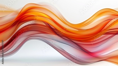 Elegant abstract background in yellow, orange, and white colors for design projects © Ilja