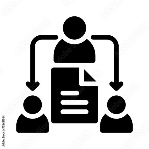 assign glyph icon