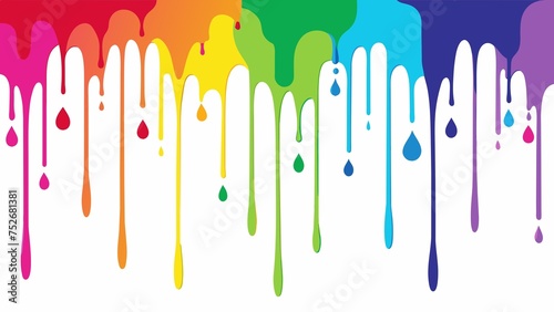 abstract background with colorful splashes