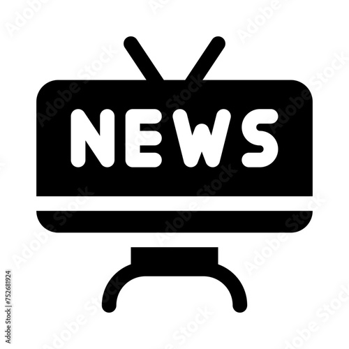 tv glyph icon
