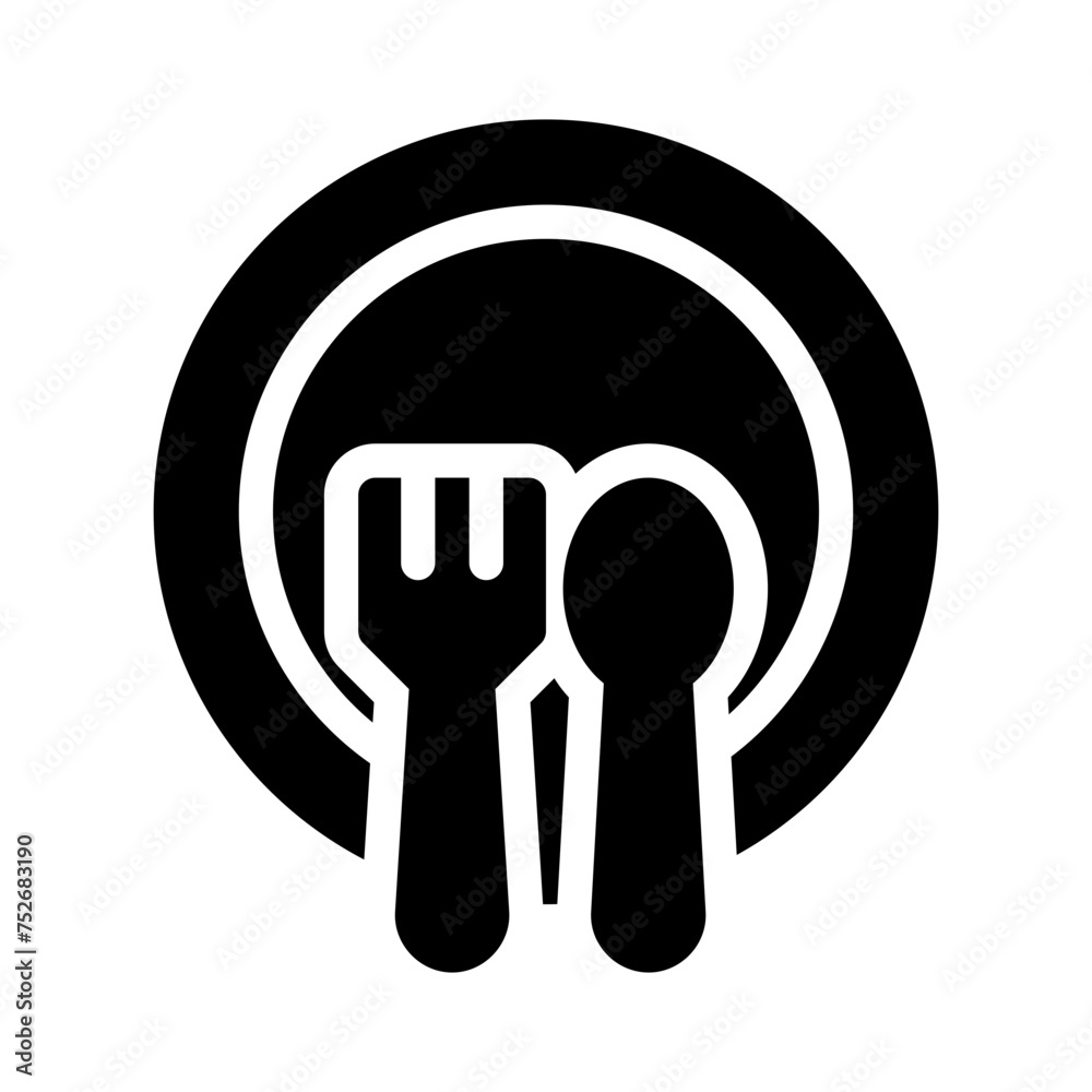 dining glyph icon dining glyph icon