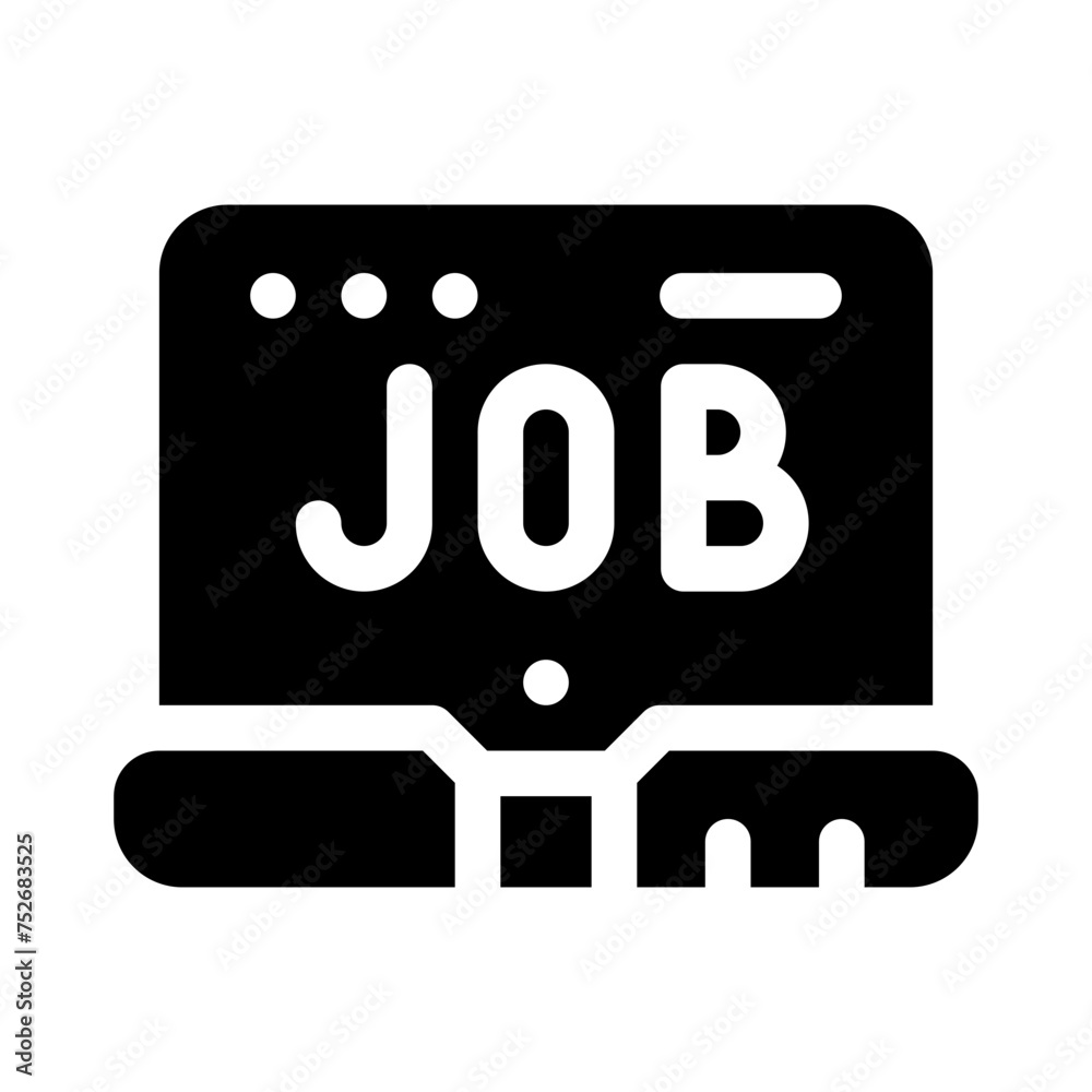 job glyph icon job glyph icon