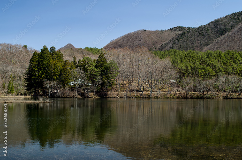福島県 観音沼の風景 福島県 観音沼の風景