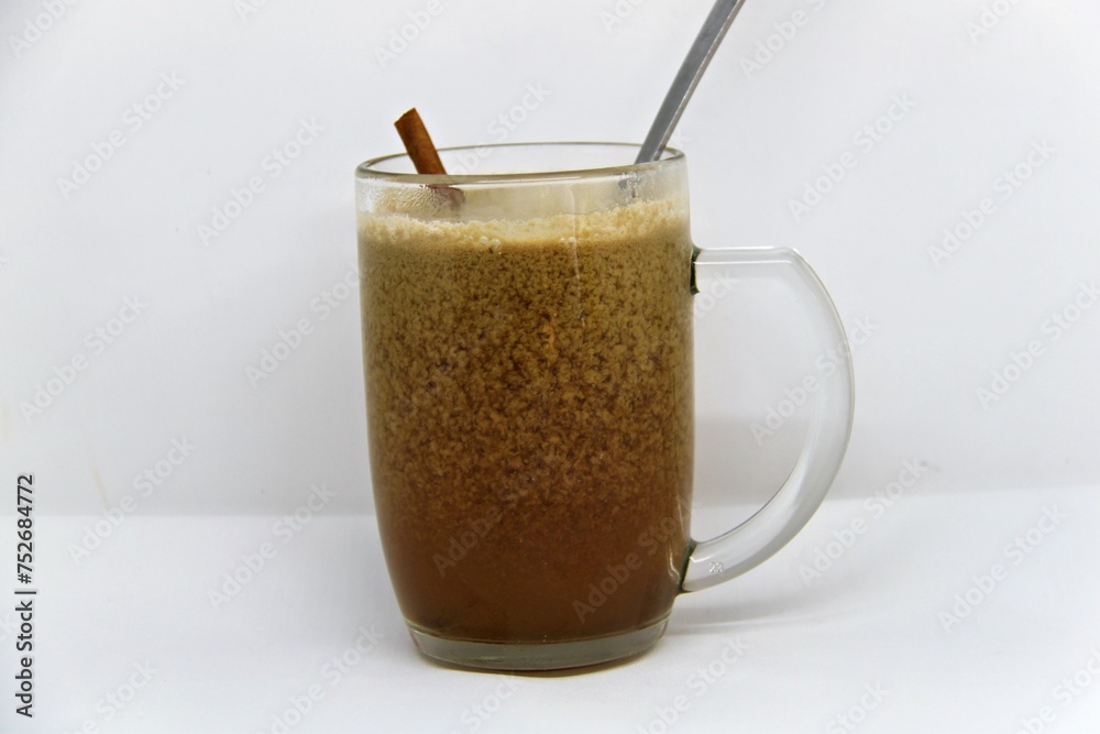 Bajigur is a hot and sweet beverage native to West Java, Indonesia. The main ingredients are coconut milk and Aren sugar, a small amount of ginger and a small pinch of salt. Bajigur is a hot and sweet beverage native to West Java, Indonesia. The main ingredients are coconut milk and Aren sugar, a small amount of ginger and a small pinch of salt.