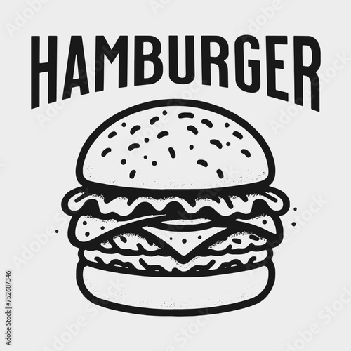 Hamburger Vector Art  Illustration and Graphic