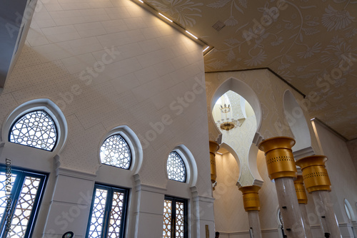 Mosque interior, Sheikh Zayed Grand Mosque
