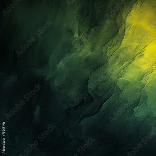 Abstract background with grunge textures. Green, yellow or orange colors, Space for text or image © drixe