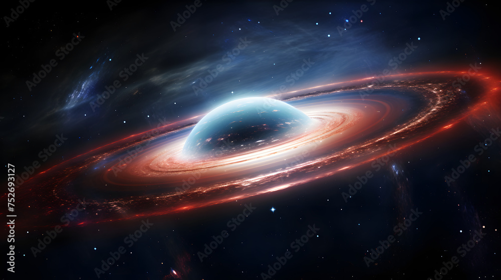 Obraz premium Real Capture of the Sombrero Galaxy