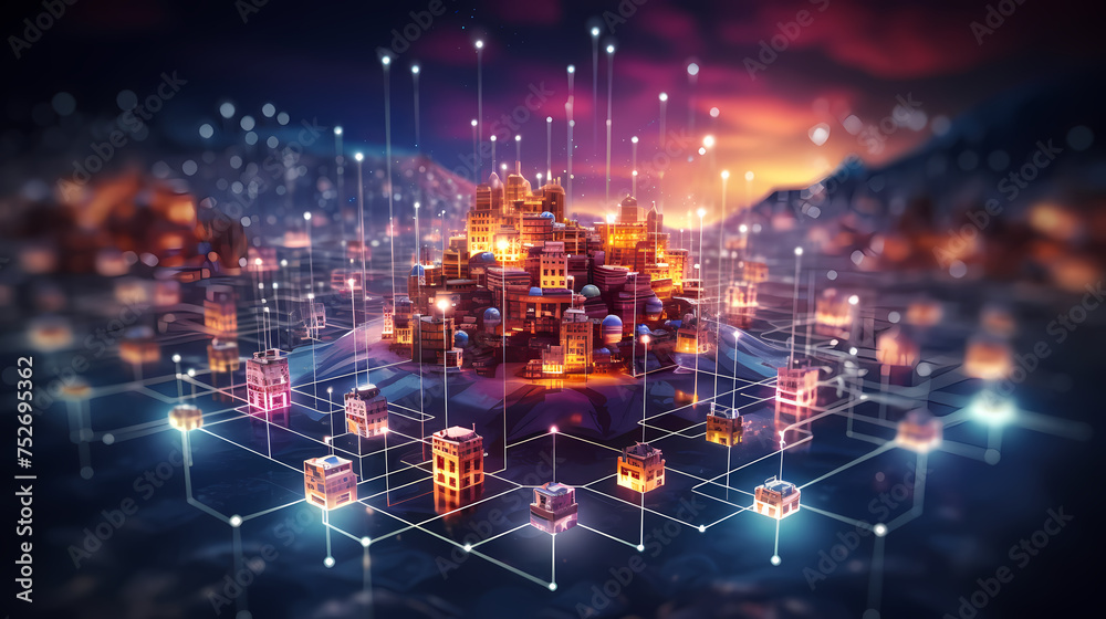 Blockchain connections and communication between blockchain blocks Blockchain connections and communication between blockchain blocks