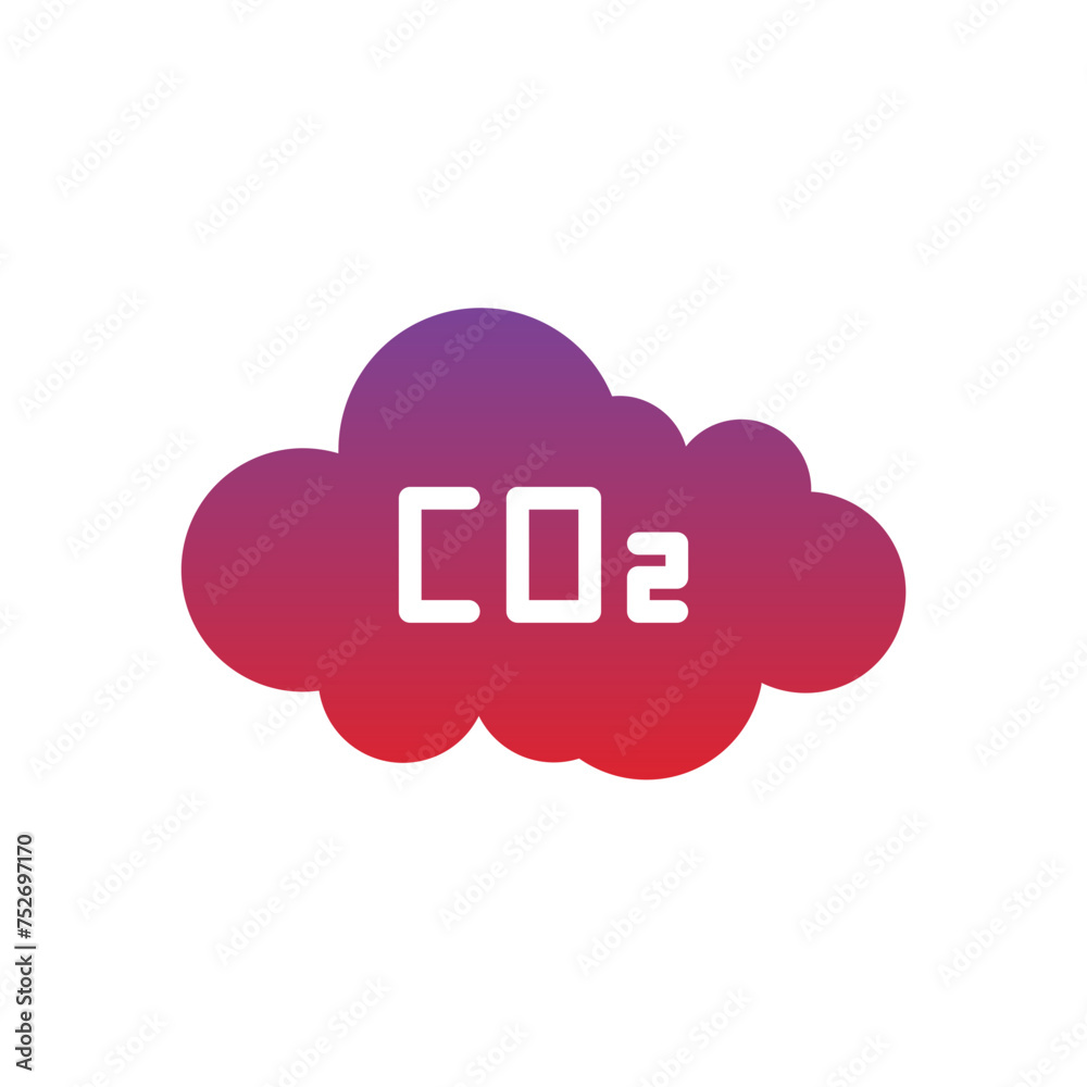 Cloud Flat Gradient Style