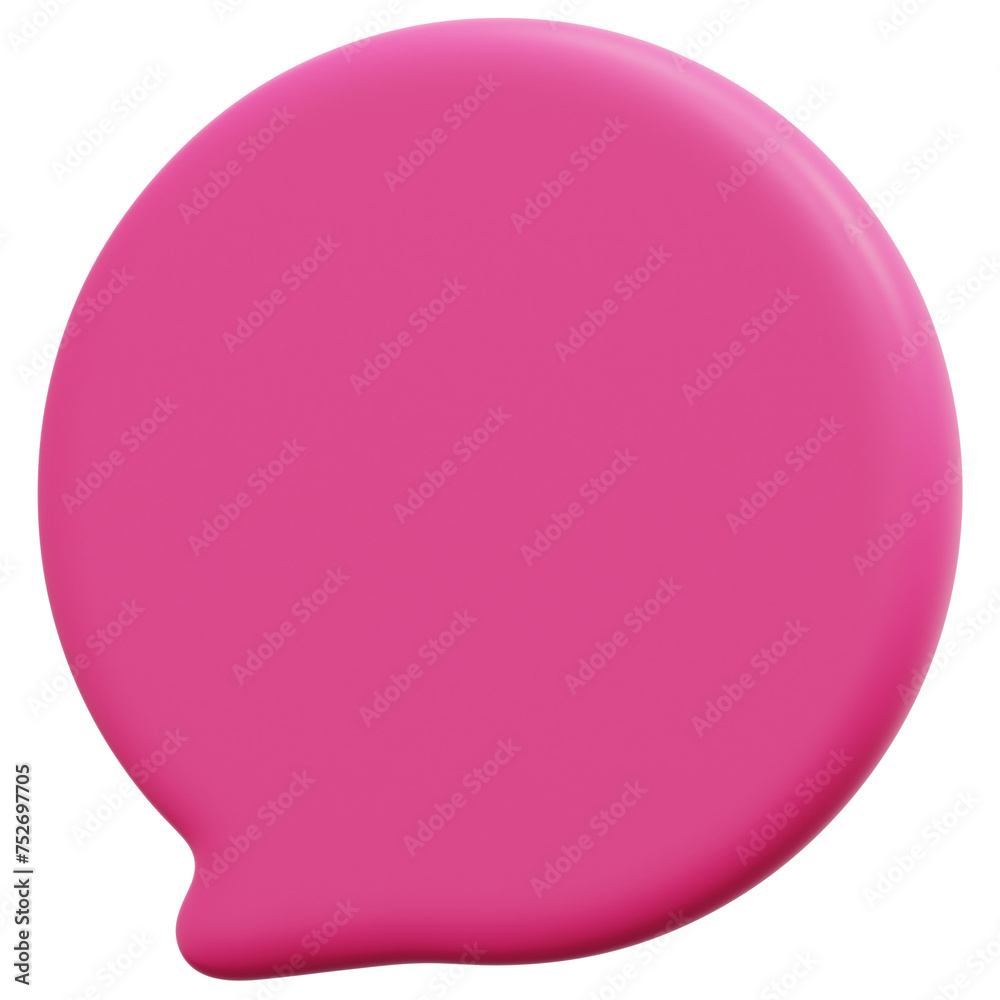 bubble 3d render icon illustration bubble 3d render icon illustration