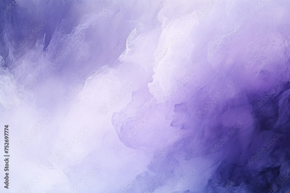 Abstract blue and purple smoke on a white background. Design element. Violet, purple and pink colors, Space for text or image - obrazy, fototapety, plakaty 