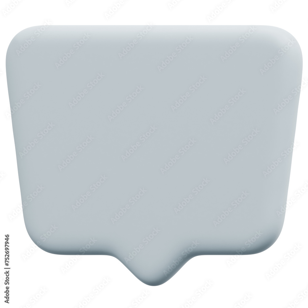 bubble 3d render icon illustration bubble 3d render icon illustration