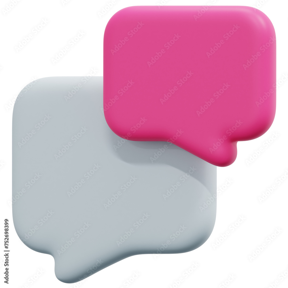 bubble 3d render icon illustration bubble 3d render icon illustration
