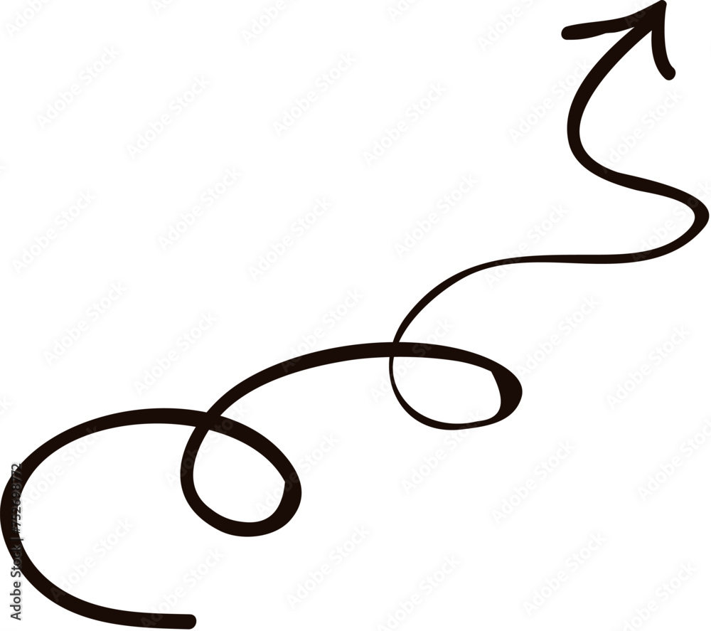 Messy doodle arrow Messy doodle arrow