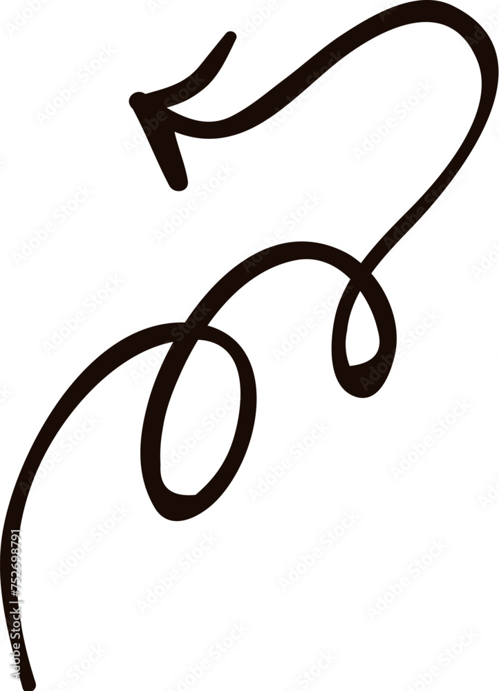 Messy doodle arrow Messy doodle arrow