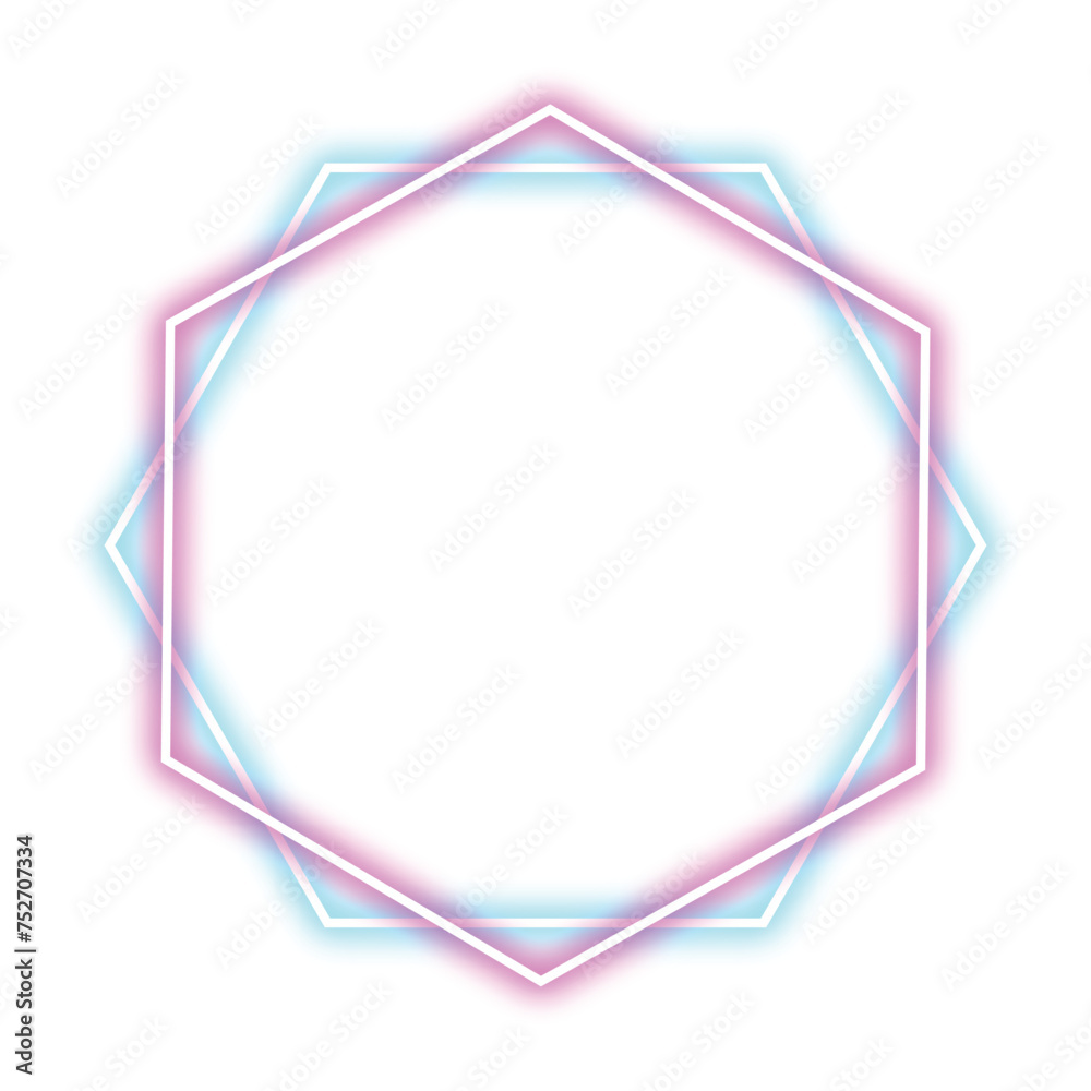 Neon Line Frame Neon Line Frame